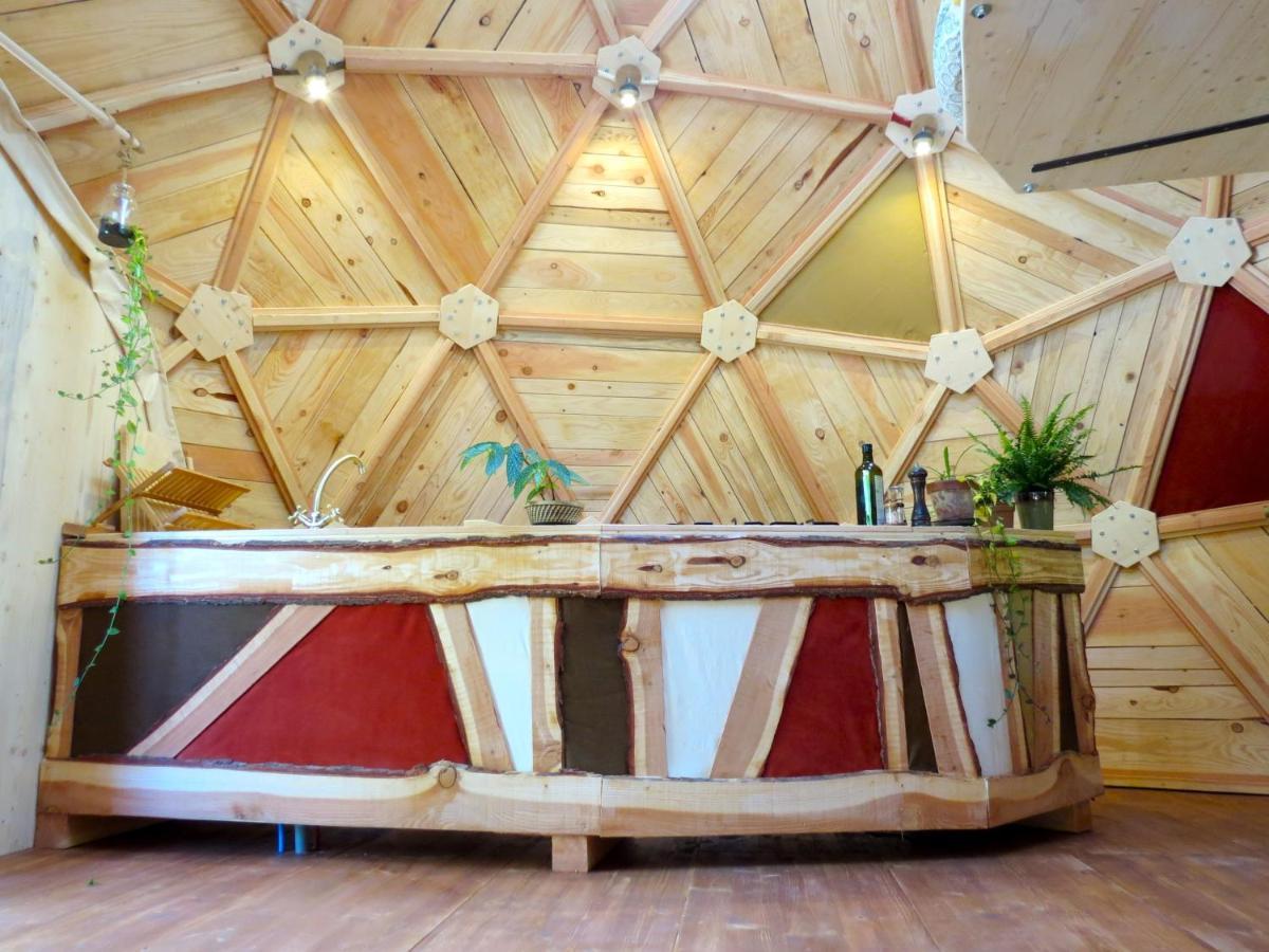 Habitat Createur - Hebergements Insolites Au Camping Municipal "Les Ecureuils" Recoubeau-Jansac Exterior photo