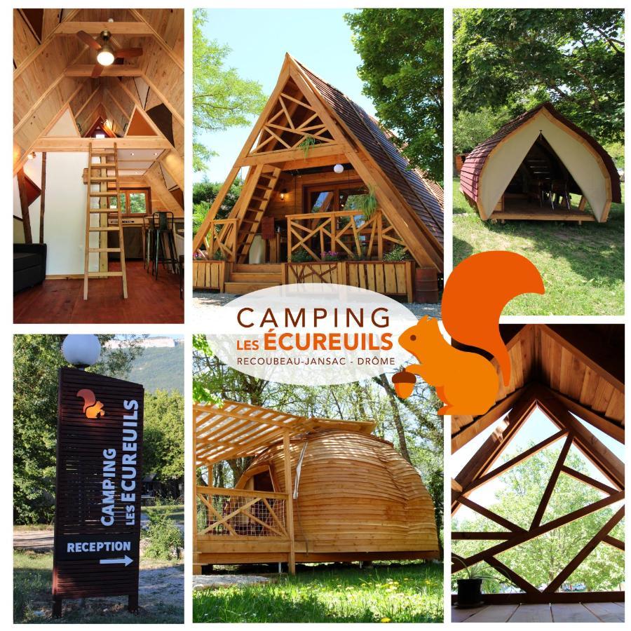 Habitat Createur - Hebergements Insolites Au Camping Municipal "Les Ecureuils" Recoubeau-Jansac Exterior photo